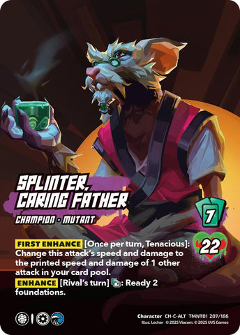 Splinter, Caring Father (Alternate Art)