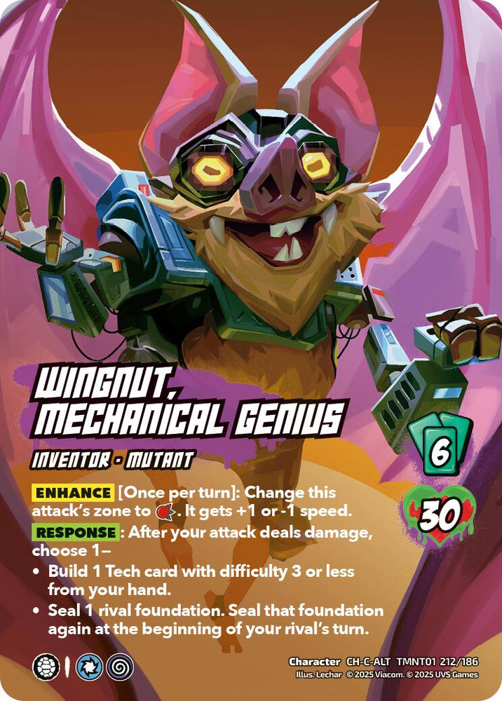 Wingnut, Mechanical Genius (Alternate Art)