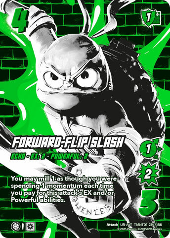 Forward-Flip Slash (Alternate Art)