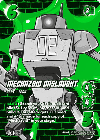 Mechazoid Onslaught (Alternate Art)