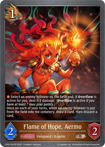 Flame of Hope, Aermo