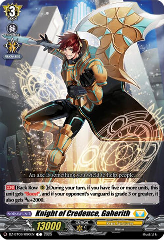 Knight of Credence, Gaherith