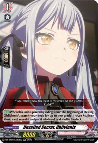 Unveiled Secret, Oblivionis (EXC)
