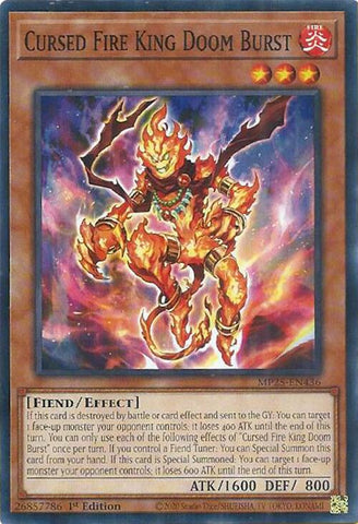 Cursed Fire King Doom Burst