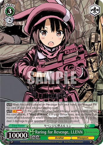 Raring for Revenge, LLENN