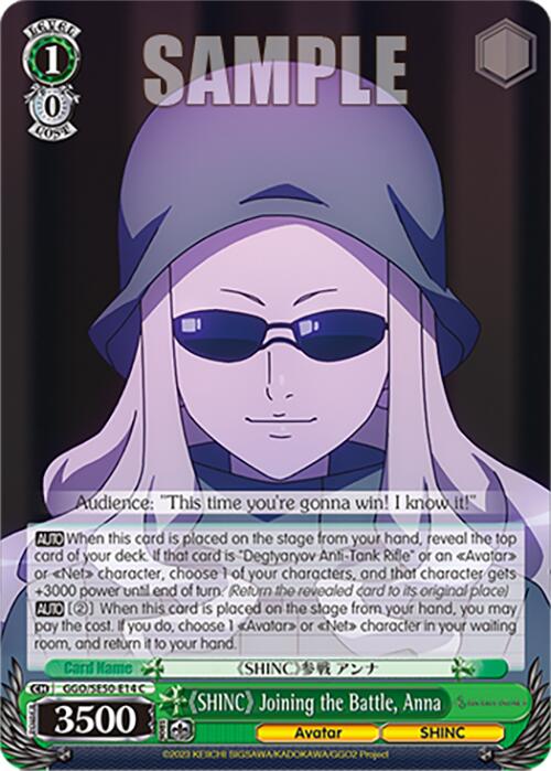 "SHINC" Joining the Battle, Anna