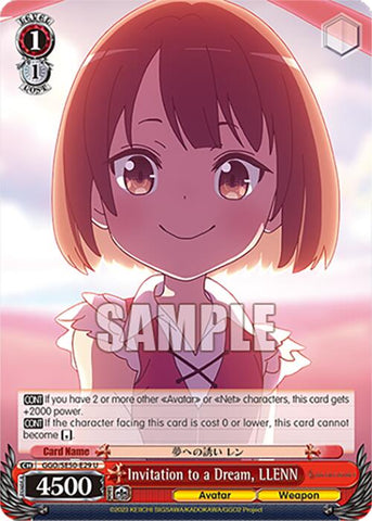 Invitation to a Dream, LLENN