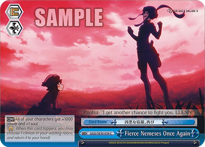 Fierce Nemeses Once Again