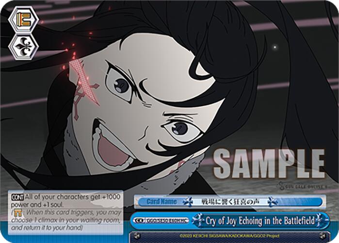 Cry of Joy Echoing in the Battlefield (HC)