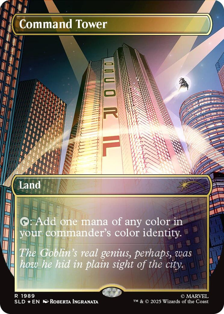 Command Tower (1989) (Rainbow Foil)