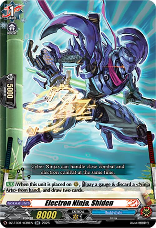 Electron Ninja, Shiden