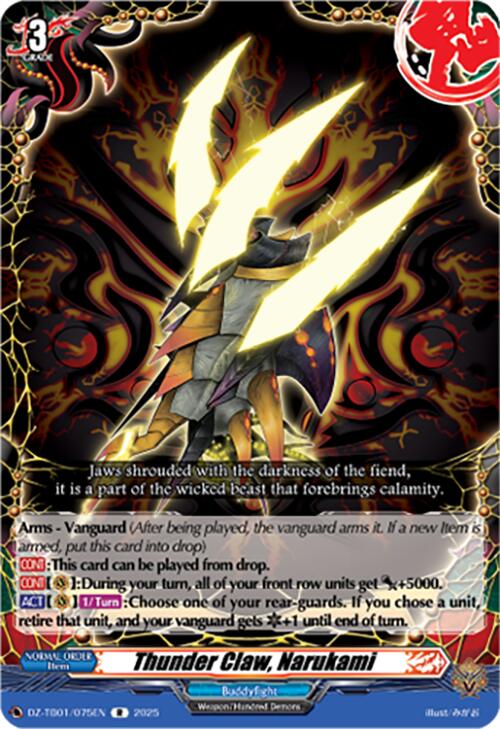 Thunder Claw, Narukami