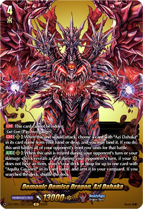 Demonic Demise Dragon, Azi Dahaka (BR)