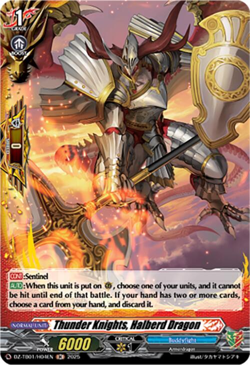 Thunder Knights, Halberd Dragon (H)