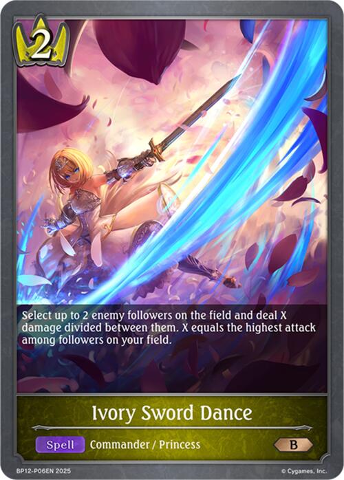 Ivory Sword Dance - P06 (Foil)
