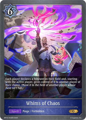 Whims of Chaos
