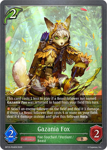 Gazania Fox - P04 (Foil)