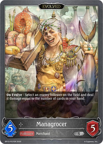 Managrocer (Evolved) - P27 (Foil)