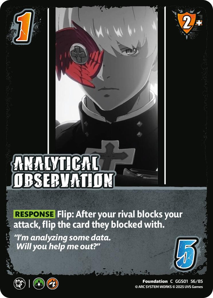 ANALYTICAL OBSERVATION