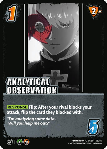 ANALYTICAL OBSERVATION