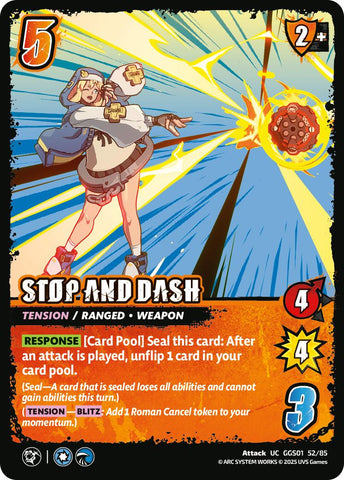 STOP AND DASH