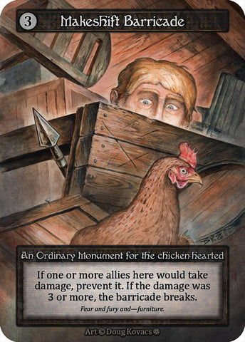 Makeshift Barricade