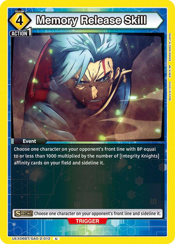 Memory Release Skill