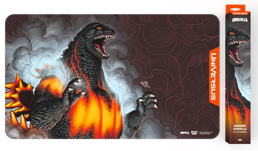 GODZILLA: REIGN OF KAIJU PLAYMAT - BURNING GODZILLA